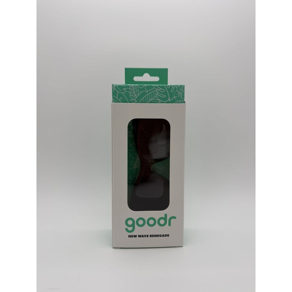 Goodr New Wave Renegade Sunglasses Black Polarized with Case NWT - Picture 6 of 10